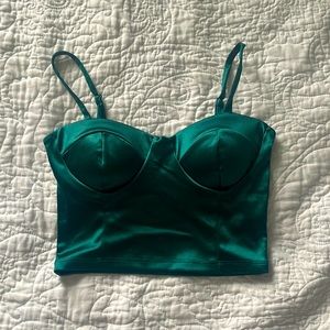Satin Crop Top !